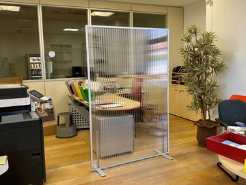 PA16 - Office partition in polycarbonate by STUDIO T - view 2